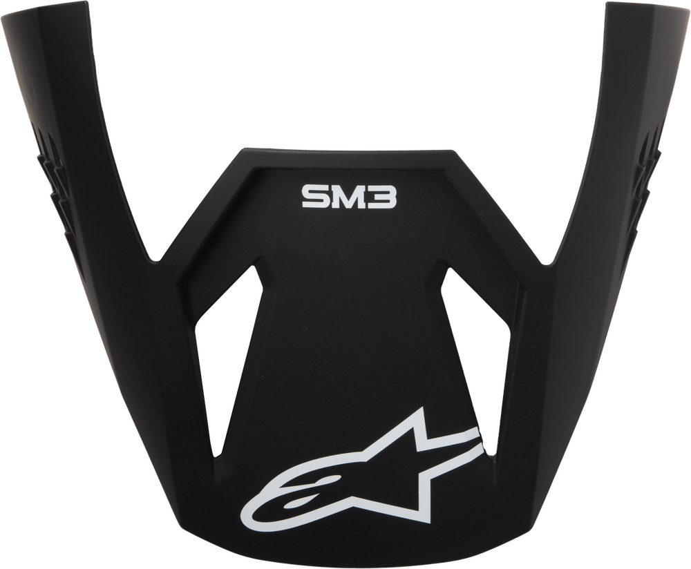 Alpinestars SM3 Solid Visor — Black