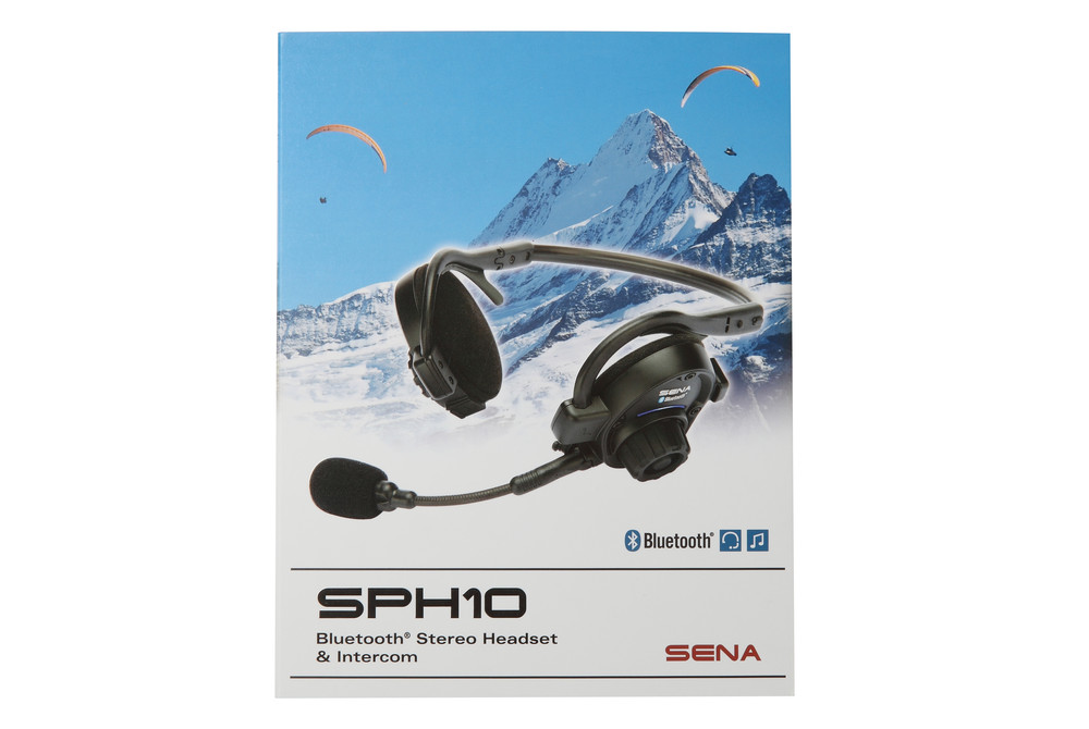 SENA SPH10 BLUETOOTH STEREO HEADSET & INTERCOM SINGLE PACK