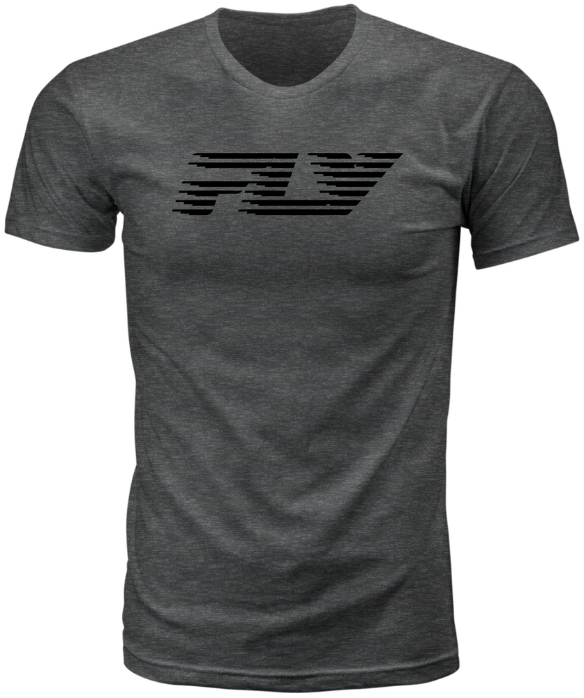 FLY RACING FLY FAST TEE GREY LG