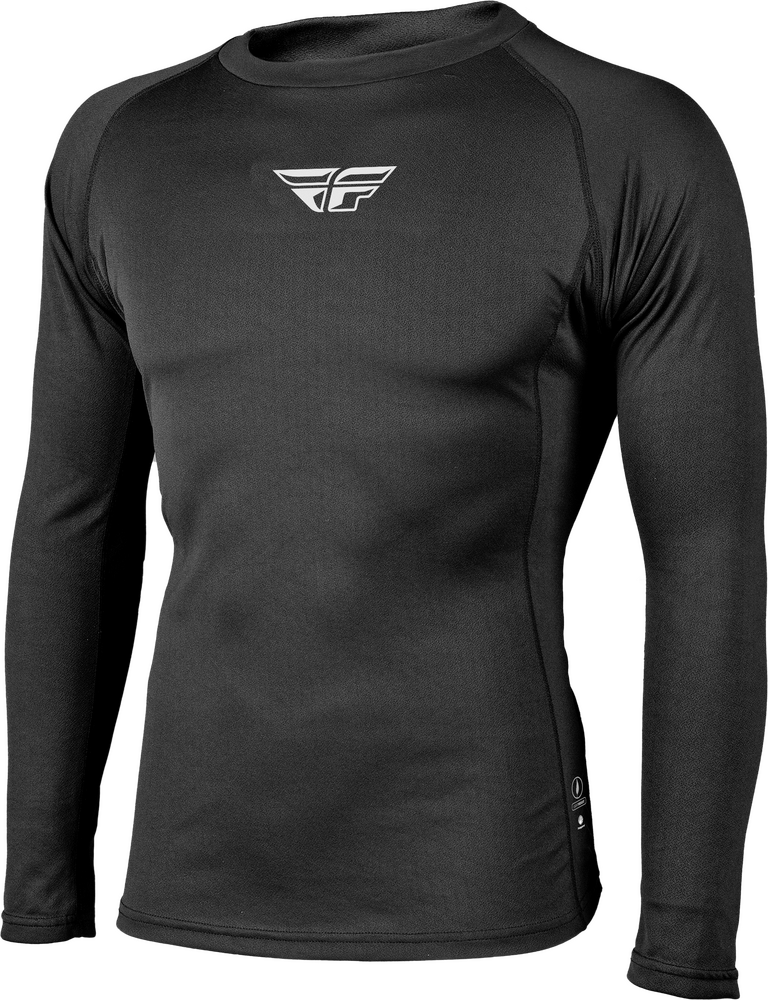 Fly Racing Heavyweight Baselayer Top Black MD