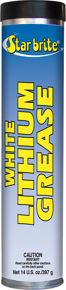 STAR BRITE WHITE LITHIUM GREASE 14OZ