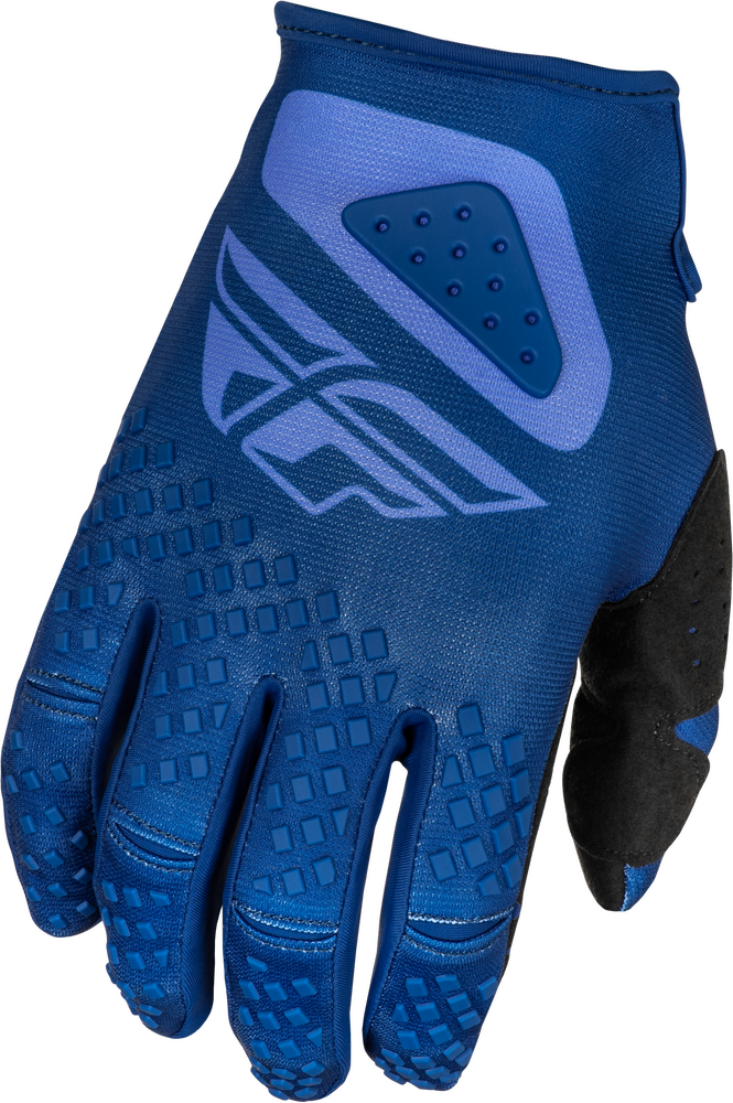 Fly Racing Kinetic Sym Gloves — Ultramarine/Dark Blue