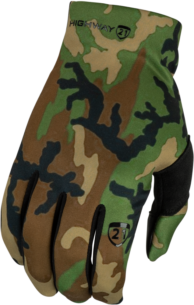 Highway 21 Muggsy Gloves — Camouflage