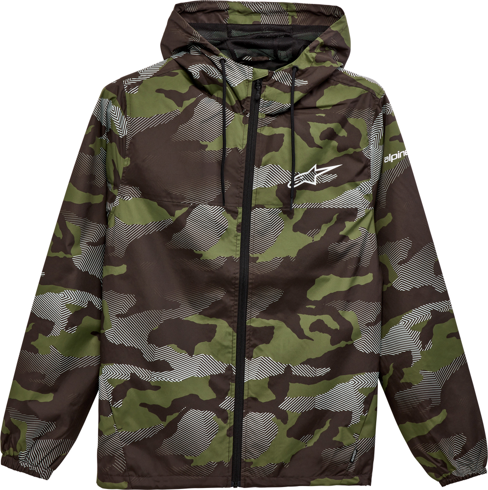TREQ WINDBREAKER CAMO LG
