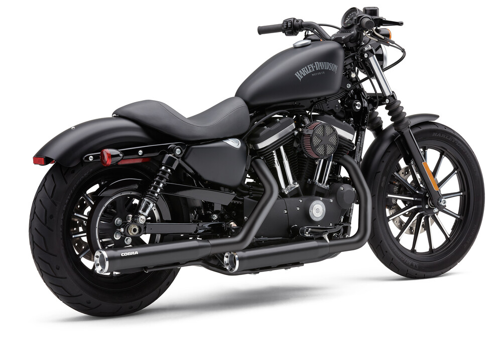 Cobra 3" RPT Slip-On Mufflers For Harley Sportster 2014-2022