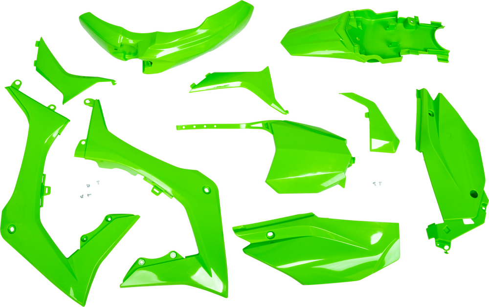 ACERBIS FULL PLASTIC KIT HON GREEN