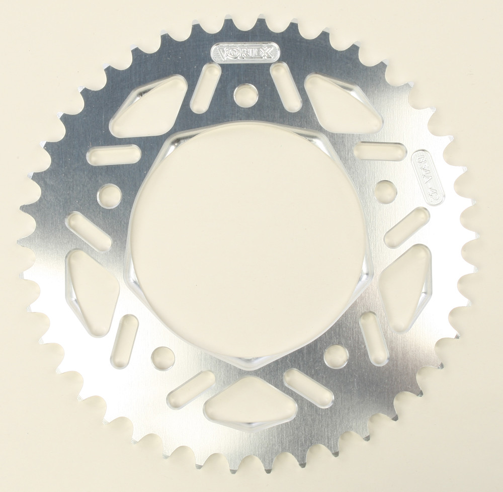 REAR SPROCKET ALUMINUM 42T-520 SIL YAM
