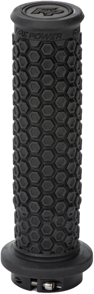 FIRE POWER CONTROL MX LOCK-ON GRIPS BLACK - NO WAFFLE
