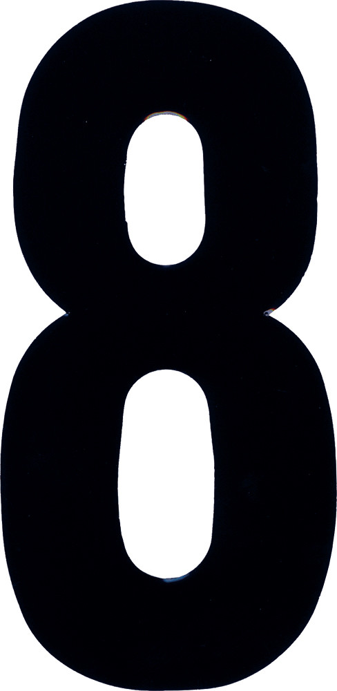 DIRT DIGITS #8 6" BLACK EXTREME DIGITS 3/PK