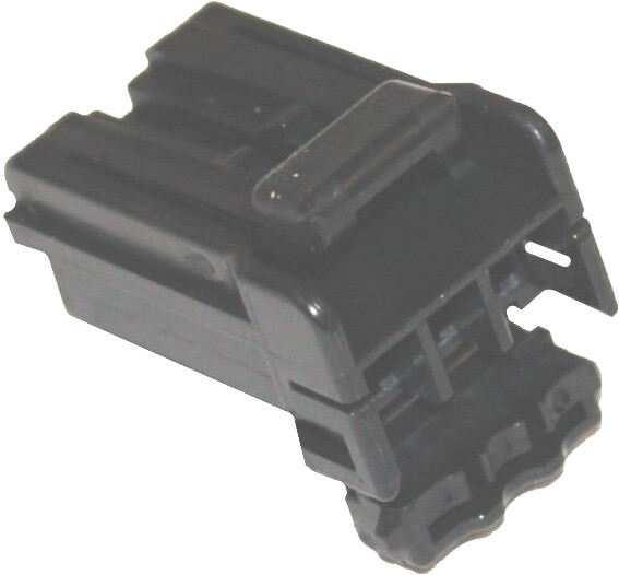Namz Custom Cycle Amp 3-Wire Plug Housing Multilock Hd# 73153-96bk