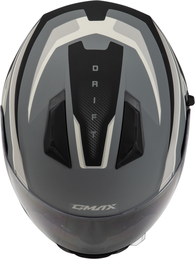 GMAX FF-18 DRIFT HELMET MATTE GREY/SILVER/BLACK SM