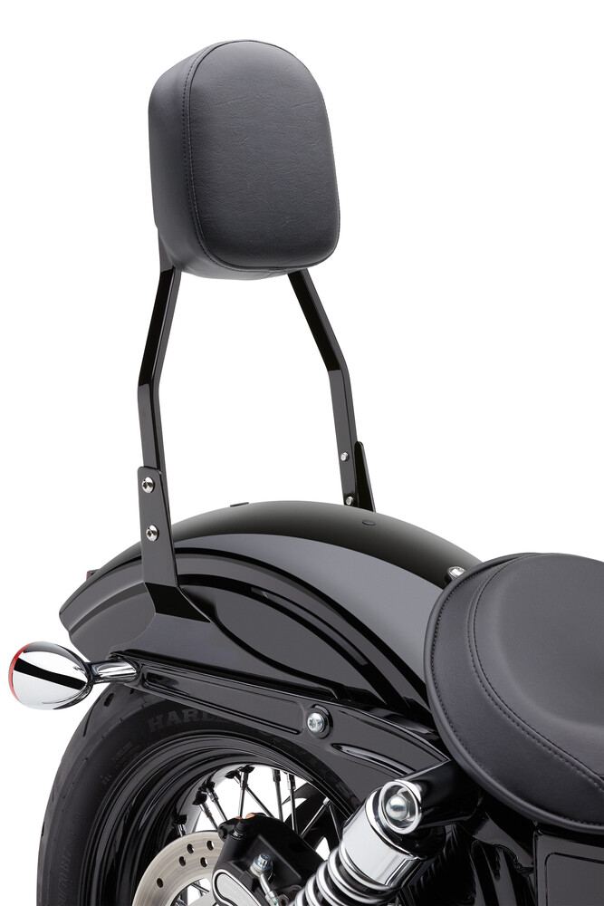 STANDARD SISSY BAR BLACK FLSTF 07-17