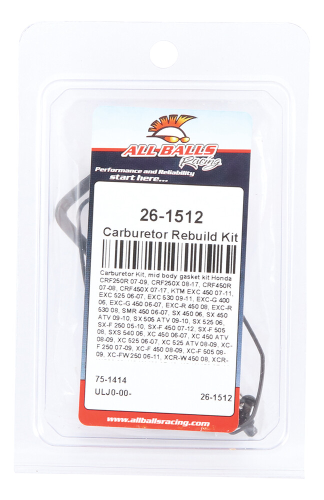 ALL BALLS KEIHIN MID BODY CARB KIT