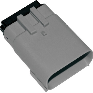 Namz Custom Cycle 16-Pin Male Connector Gry Left Hbar Control Hd 72492-07gy