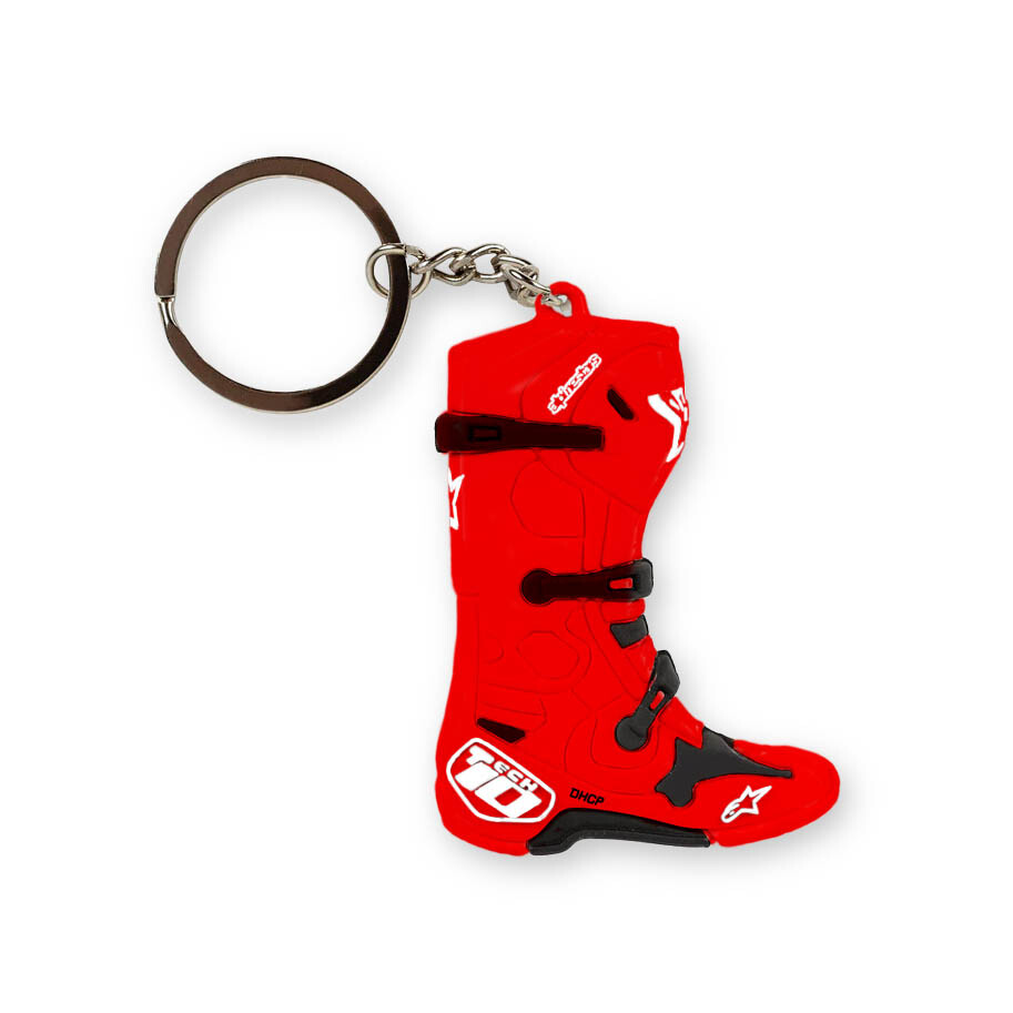 ALPINESTARS NEW TECH 10 BOOT KEYFOB RED