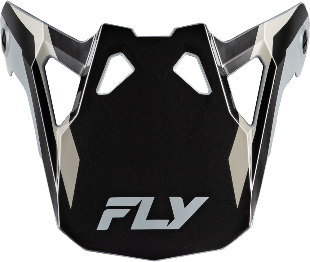Fly Racing Formula CP Seal Visor (2026) — Black/Grey/Light Grey