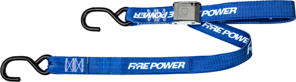 Fire Power 1.5" Tie-Down Blue 2/Pk