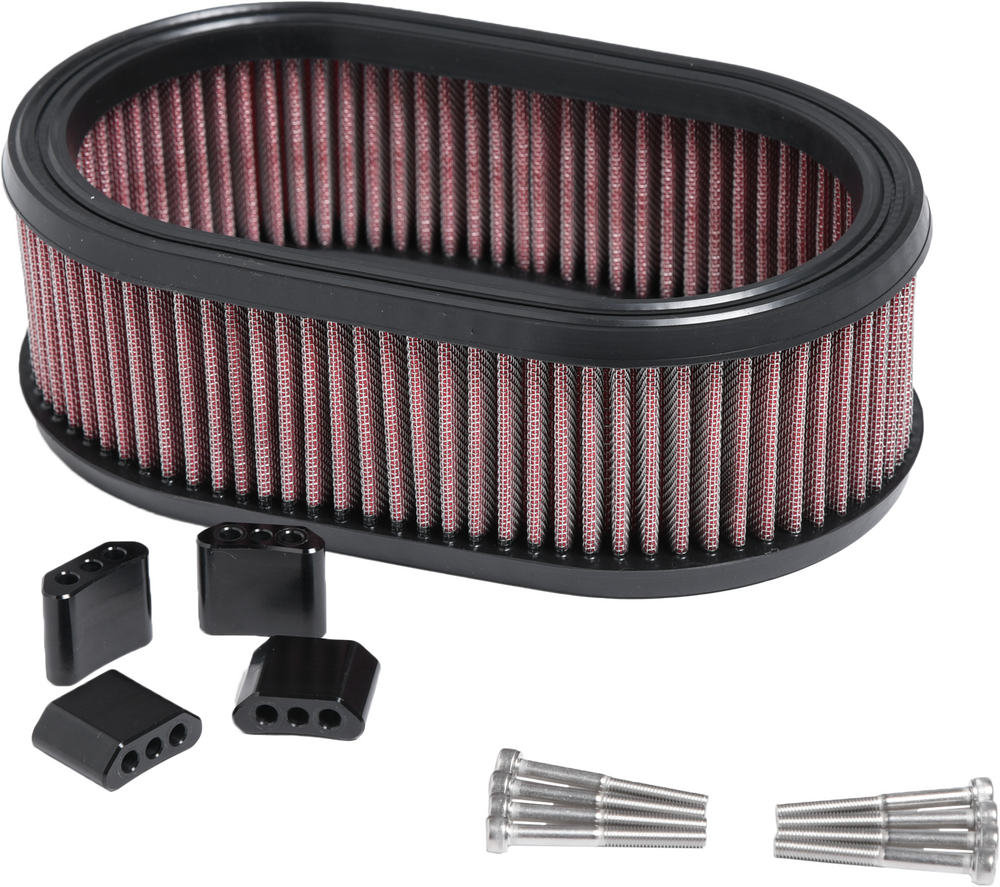 KENS FACTORY NL HI FLOW AIR FILTER AC KIT BLACK