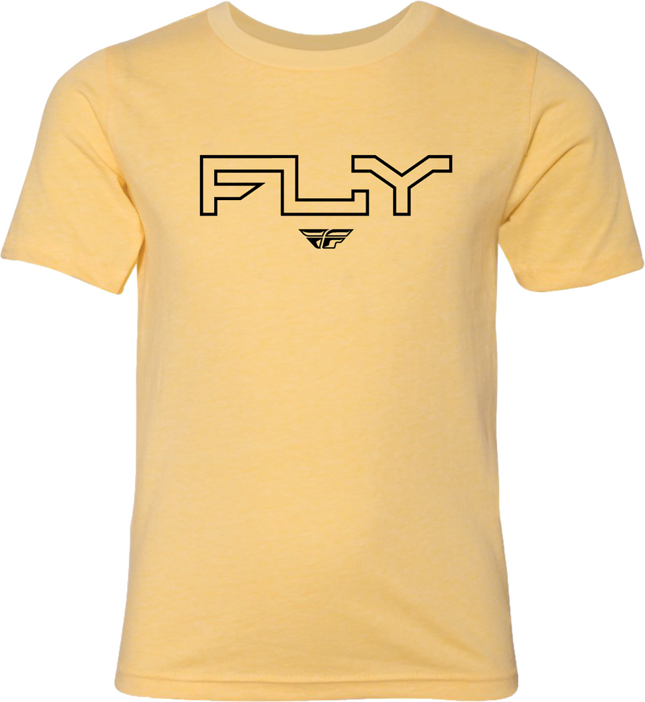 Fly Racing (Youth) Edge Tee (2024) — Banana
