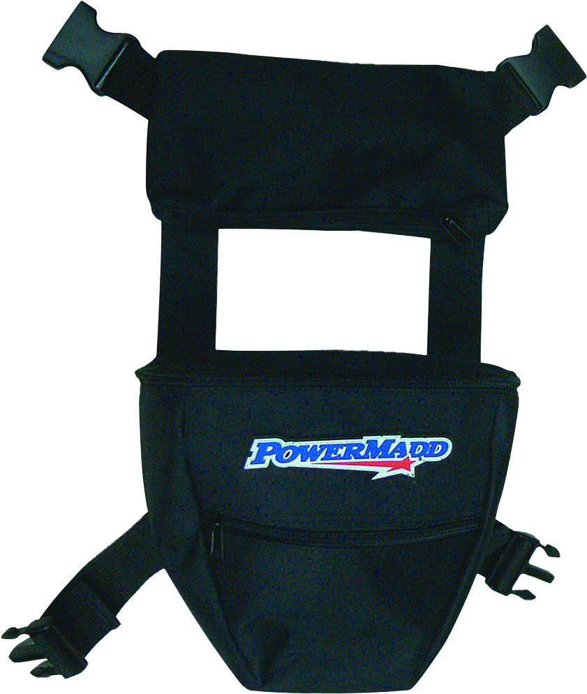 POWERMADD HANDLEBAR POUCH HATSACK DELUXE BLACK