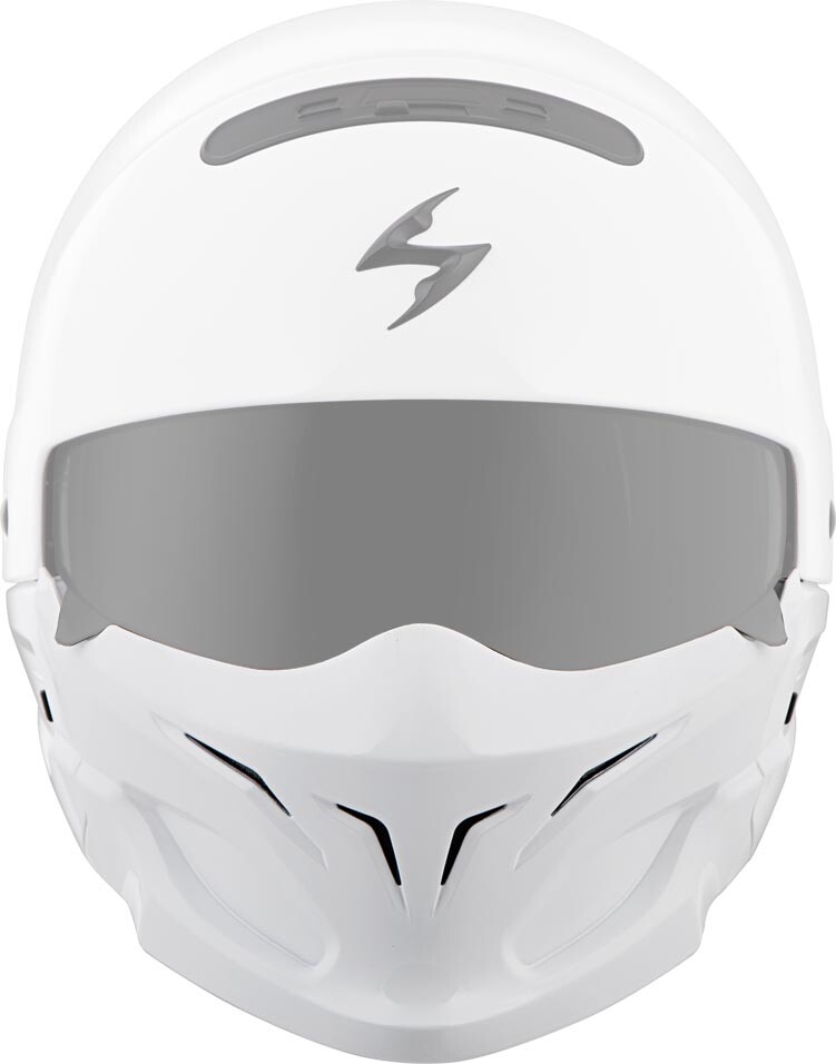 SCORPION EXO COVERT FACE MASK WHITE