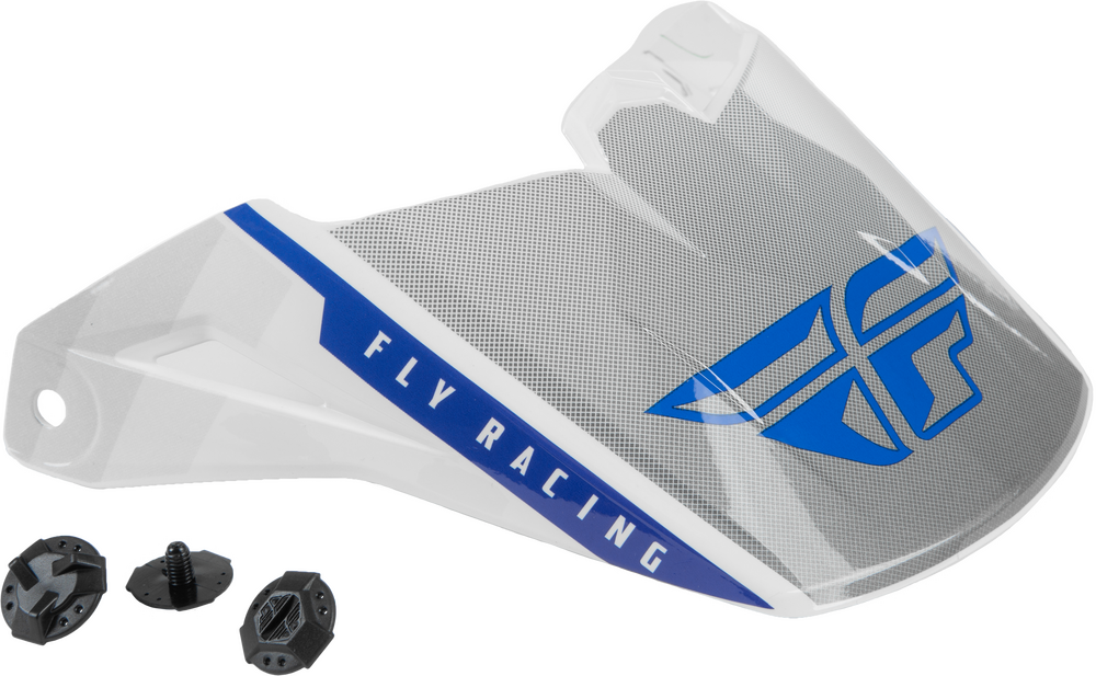 KINETIC DRIFT HELMET VISOR BLUE/CHARCOAL/WHITE