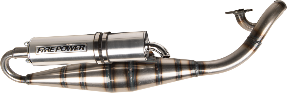 FIRE POWER SCOOTER EXHAUST SYSTEM STAINLESS