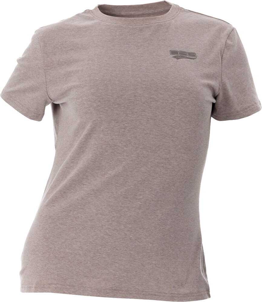 DSG CASUAL LOGO TEE HEATHERED MAUVE MD