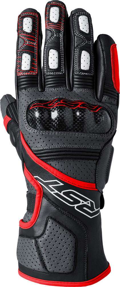 Rst Fulcrum CE Glove — Grey/Black/White