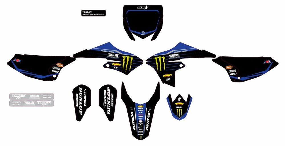 D-COR COMPLETE KIT 22 STAR YAM WHITE BG