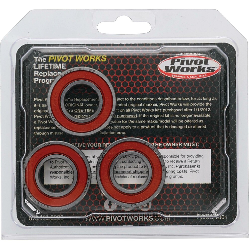 Pivot Works Premium Rear Wheel Bearing Kit KTM 60 SX / 65 SX 1998-2000