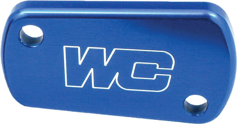 Works Rear Brake Cover (Blue)