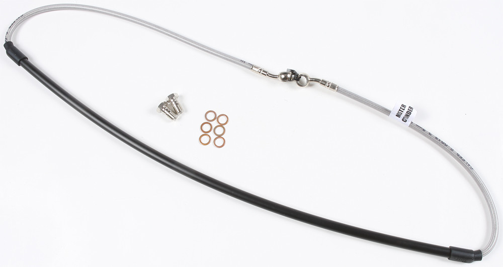 STEEL BRAKE LINE FRONT KAW