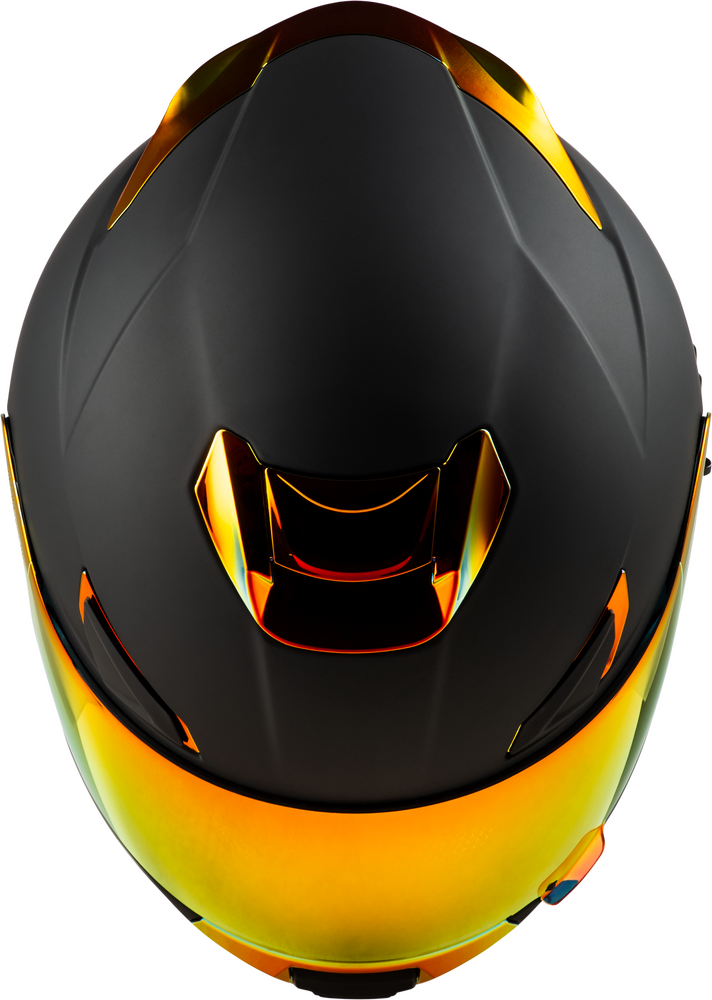 FLY RACING SENTINEL RECON HELMET MATTE BLACK/FIRE CHROME XL