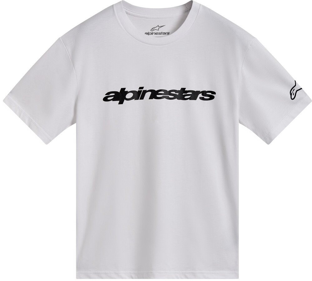 Alpinestars Wordmark SS CSF Tee — White/Black