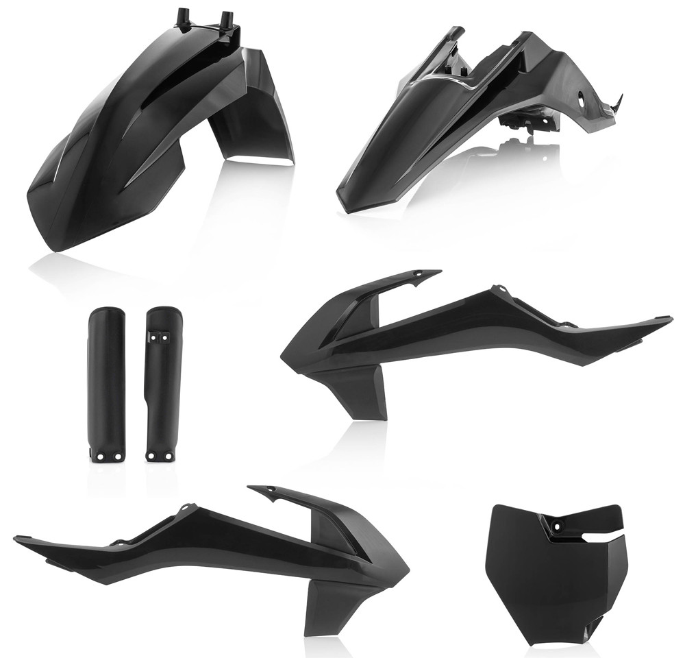 ACERBIS FULL PLASTIC KIT BLACK