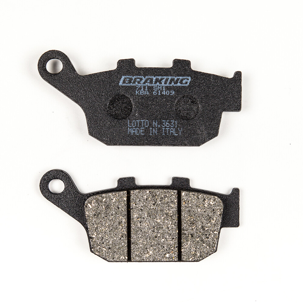 BRAKING BRAKE PAD SET SEMI-METALLIC