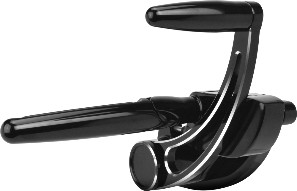 Hawg Halters Inc Forward Cntrls Black Slotted Softail 18-25