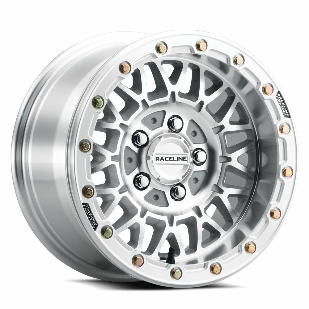 Raceline Omega 15x7 5/4.5 +25mm Machined