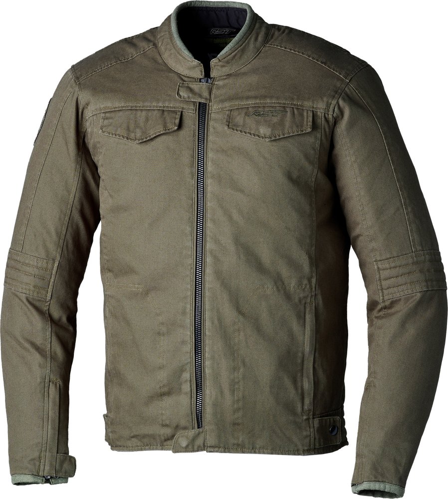 Rst IOM TT Crosby 2 CE Jacket — Olive