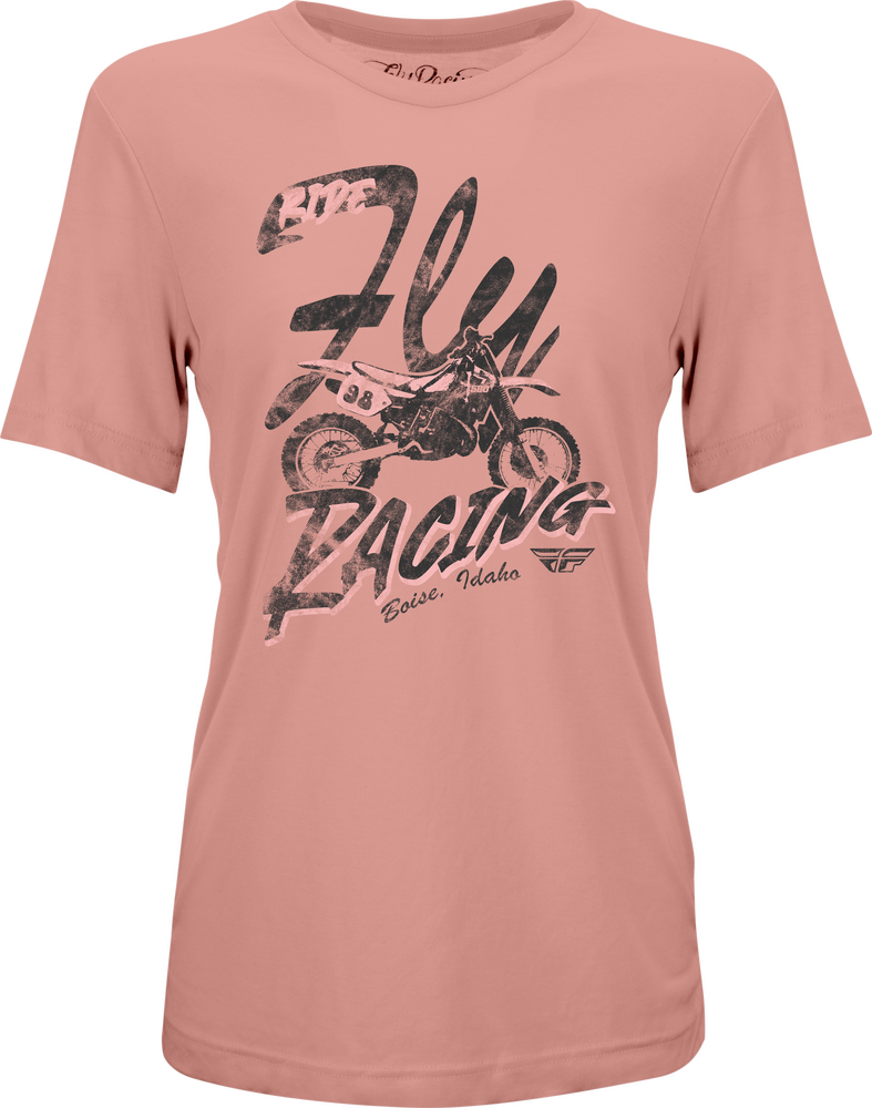Fly Racing Women's Vintage Tee — Pink