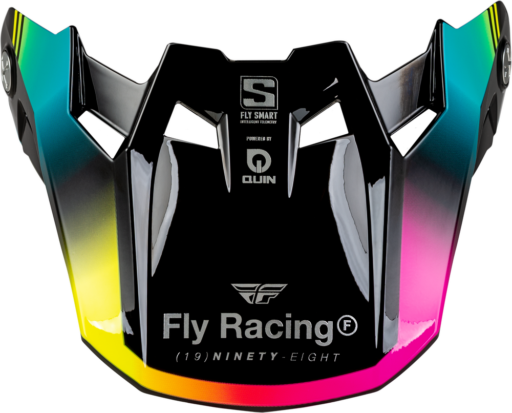 FORMULA S CARBON LEGACY VISOR BLACK/ELEC BLUE/FUSCHIA MD/LG