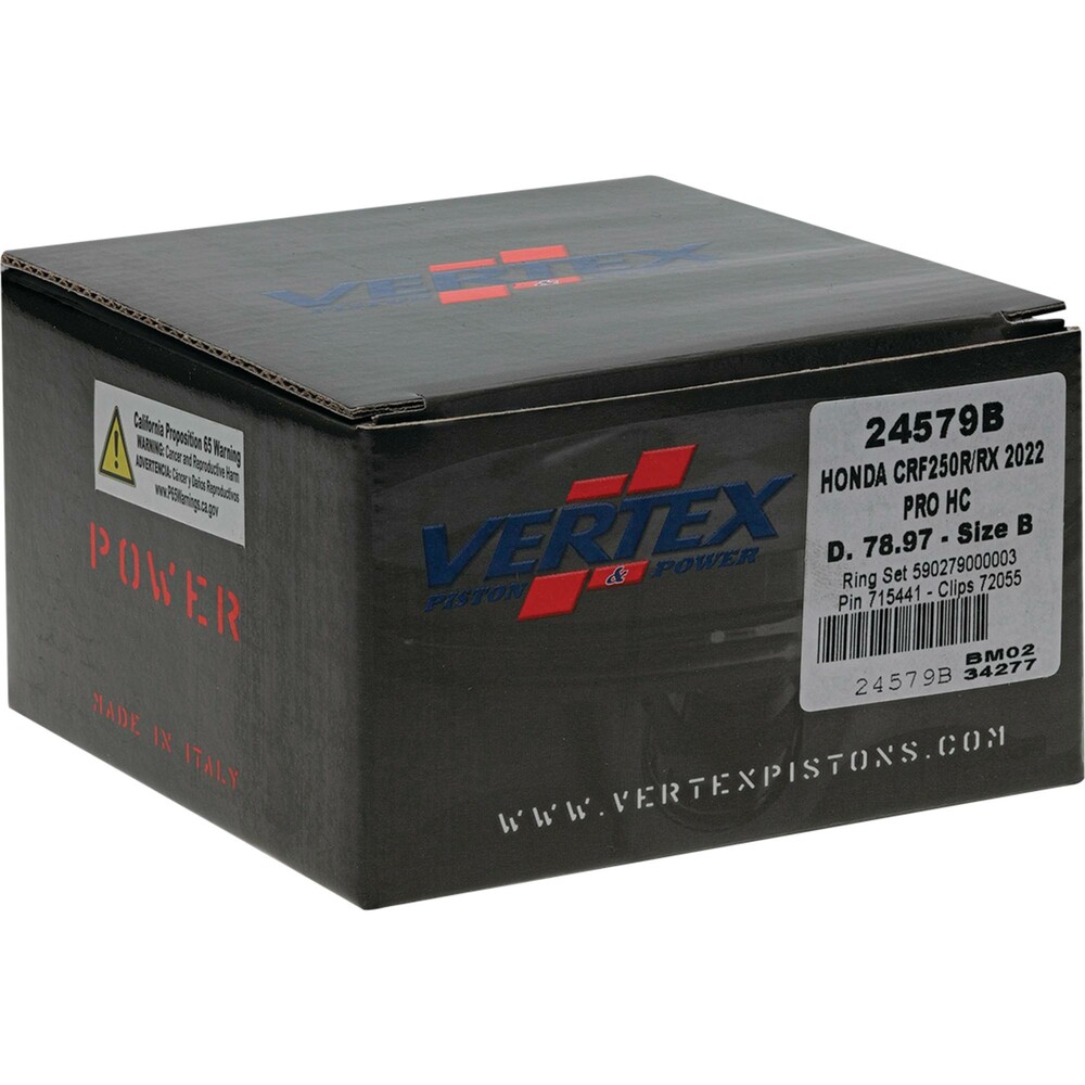VERTEX PISTON KIT HC FORGED 78.97/STD 14.4:1 HON