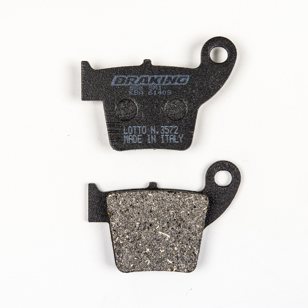 BRAKING BRAKE PAD SET SEMI-METALLIC