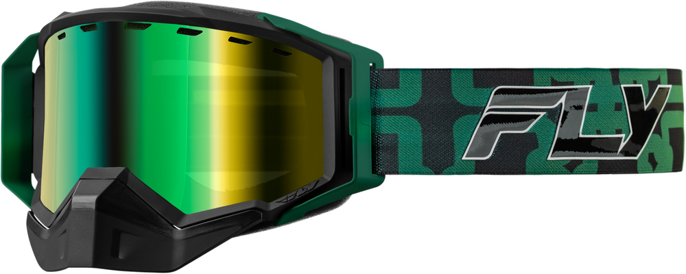 Fly Racing Zone Snow Goggles (2027) — Green/White