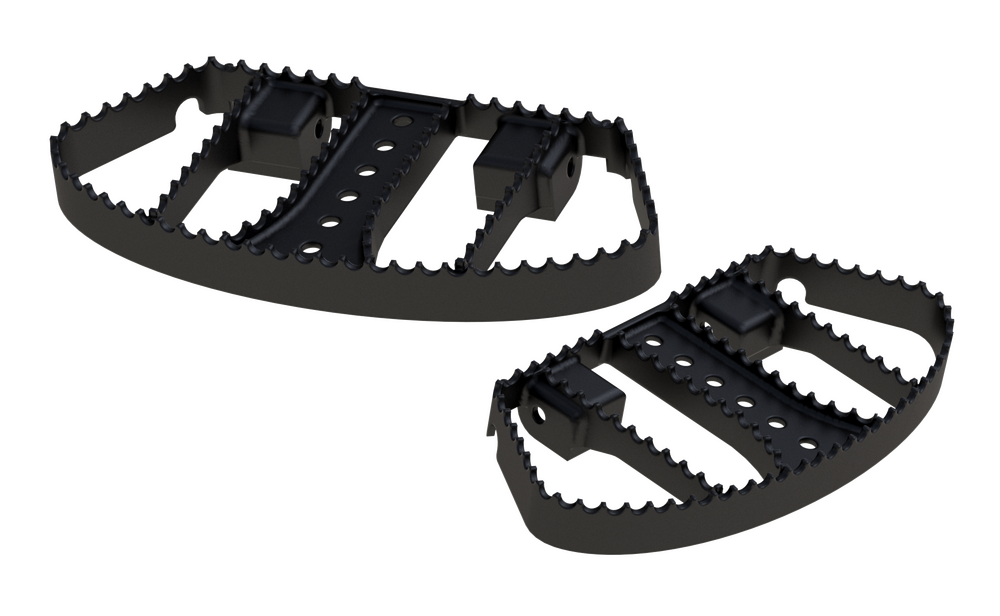 BURLY BRAND MX STYLE FLOORBOARDS BLACK