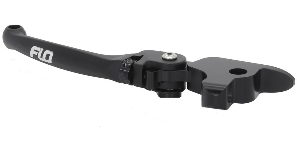 FLO MOTORSPORTS MX STYLE LEVER SET BLACK `15-20 SOFTAIL
