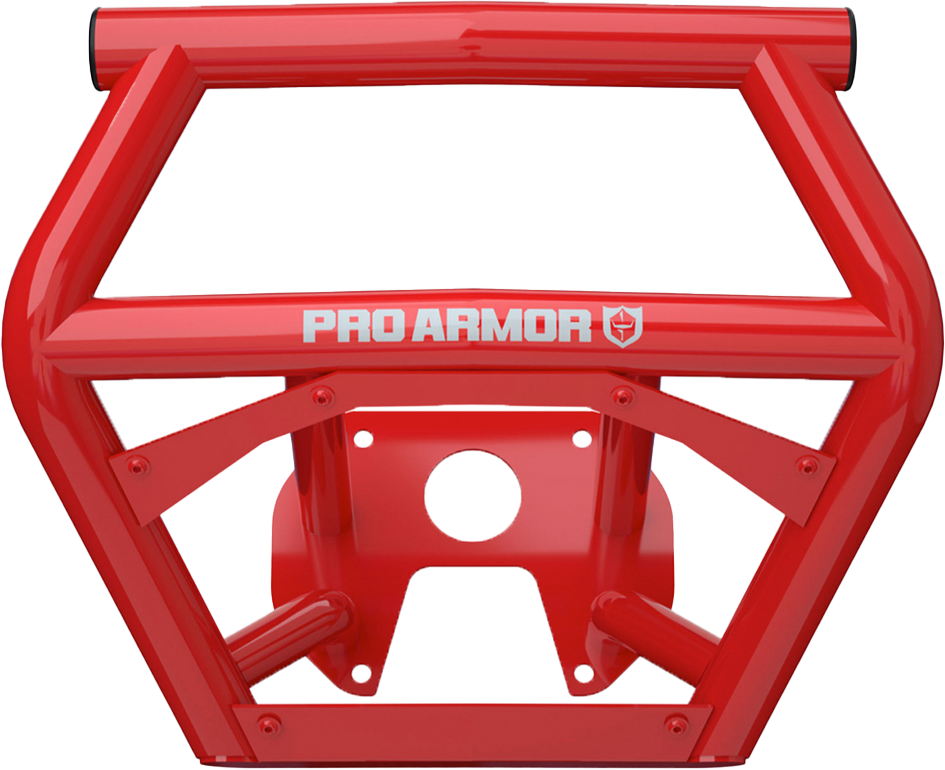 FRONT SPORT BUMPER RED POL