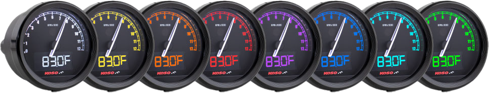 KOSO TNT-05R D60 TACHOMETER