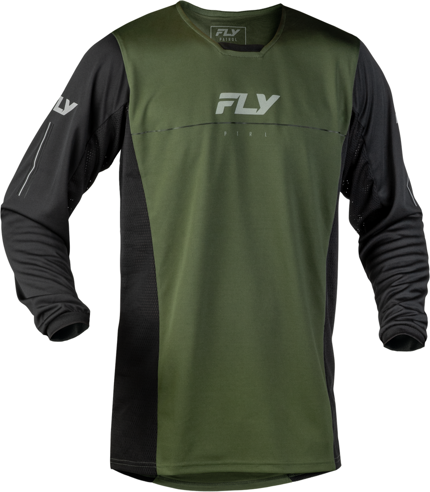 Fly Racing Patrol Jersey (2027) — Forest Green/Black